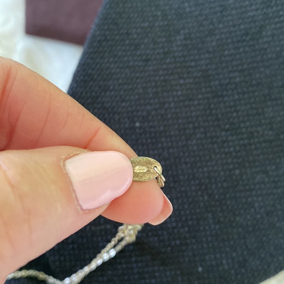 Anna Beck Reversible Silver Gold Heart Pendant on Silver Chain Necklace New - Picture 6 of 14